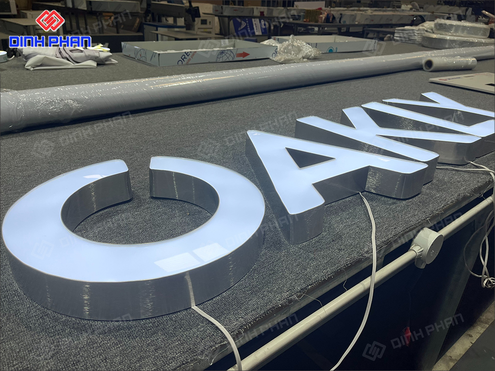 Làm chữ nhôm Đắk Nông bền đẹp, hiện đại Bảng hiệu cửa hàng