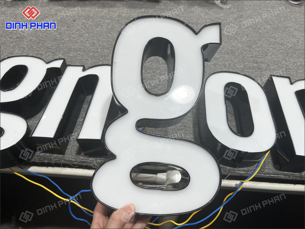 Làm chữ nhôm Đắk Nông bền đẹp, hiện đại Chữ nhôm mặt mica