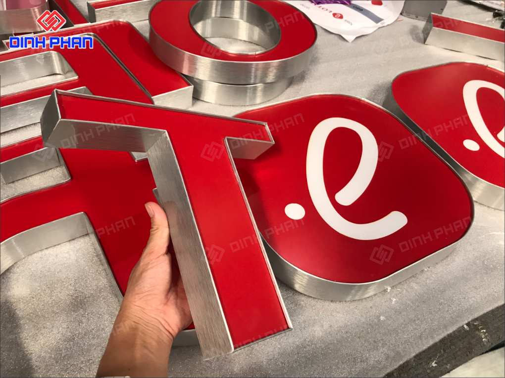 Làm chữ nhôm Hàn Quốc tại BMT