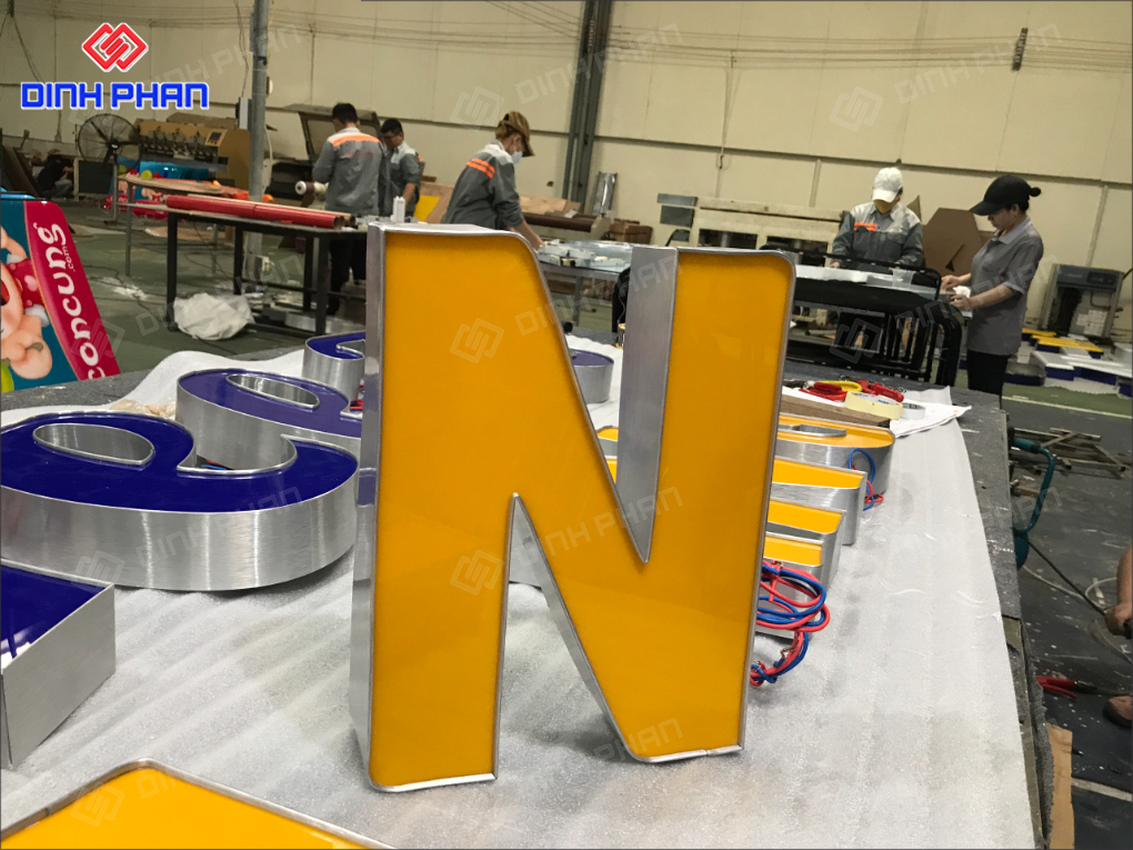 Làm chữ nhôm Hàn Quốc tại BMT