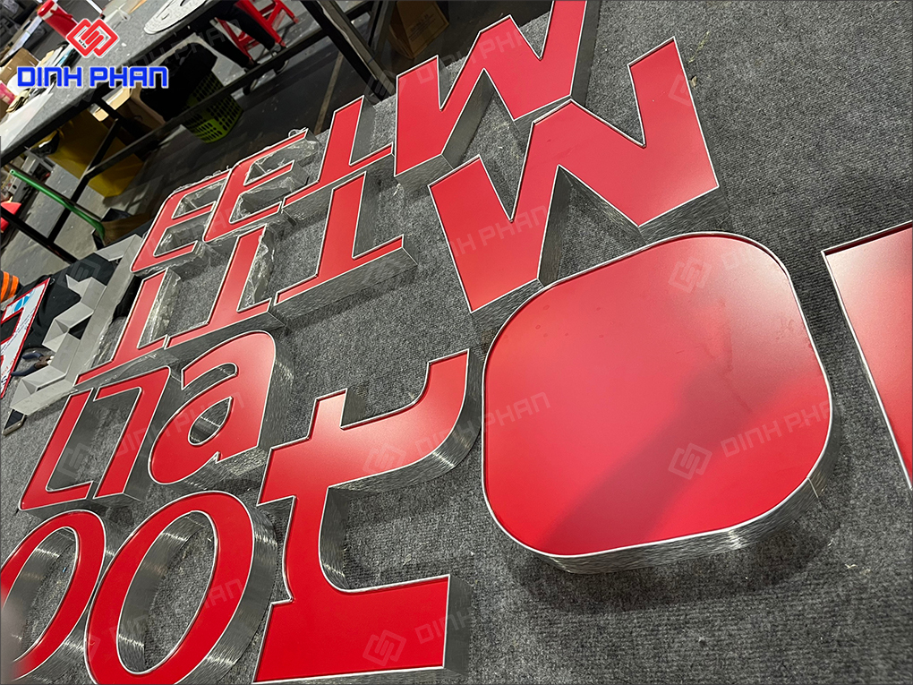 Làm chữ nhôm Khánh Hòa