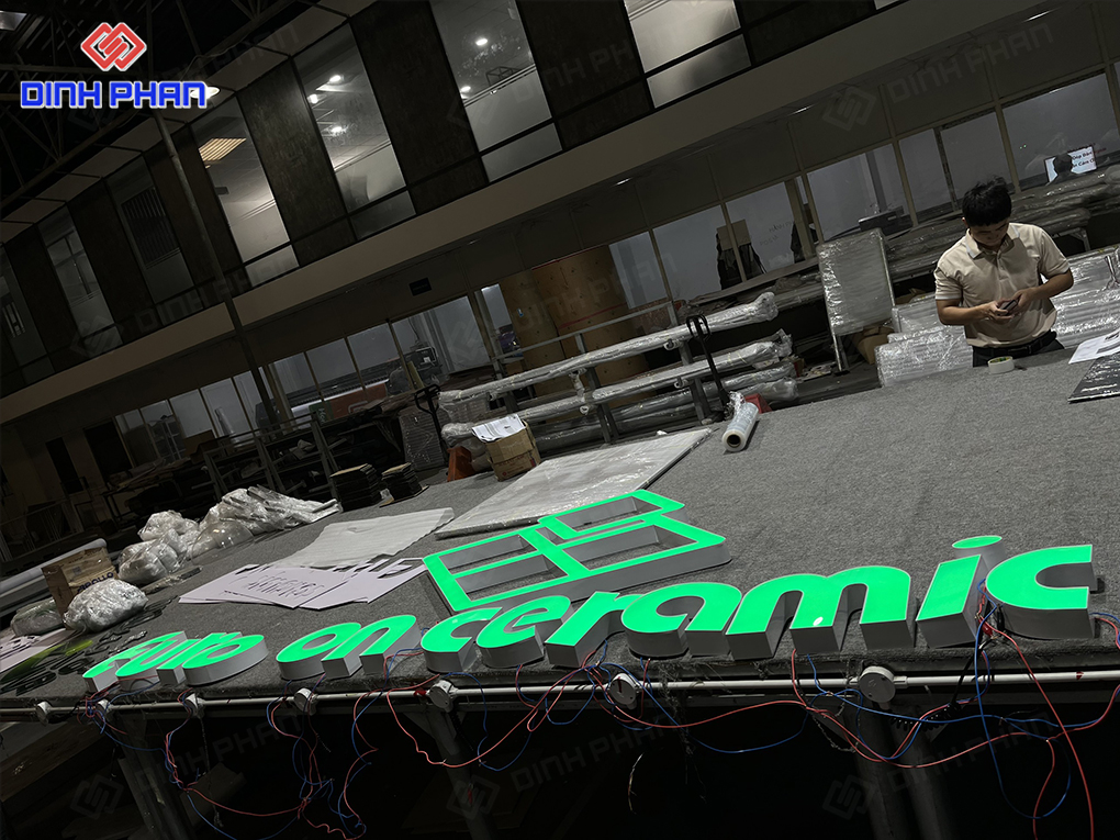 Làm chữ nhôm Lâm Đồng