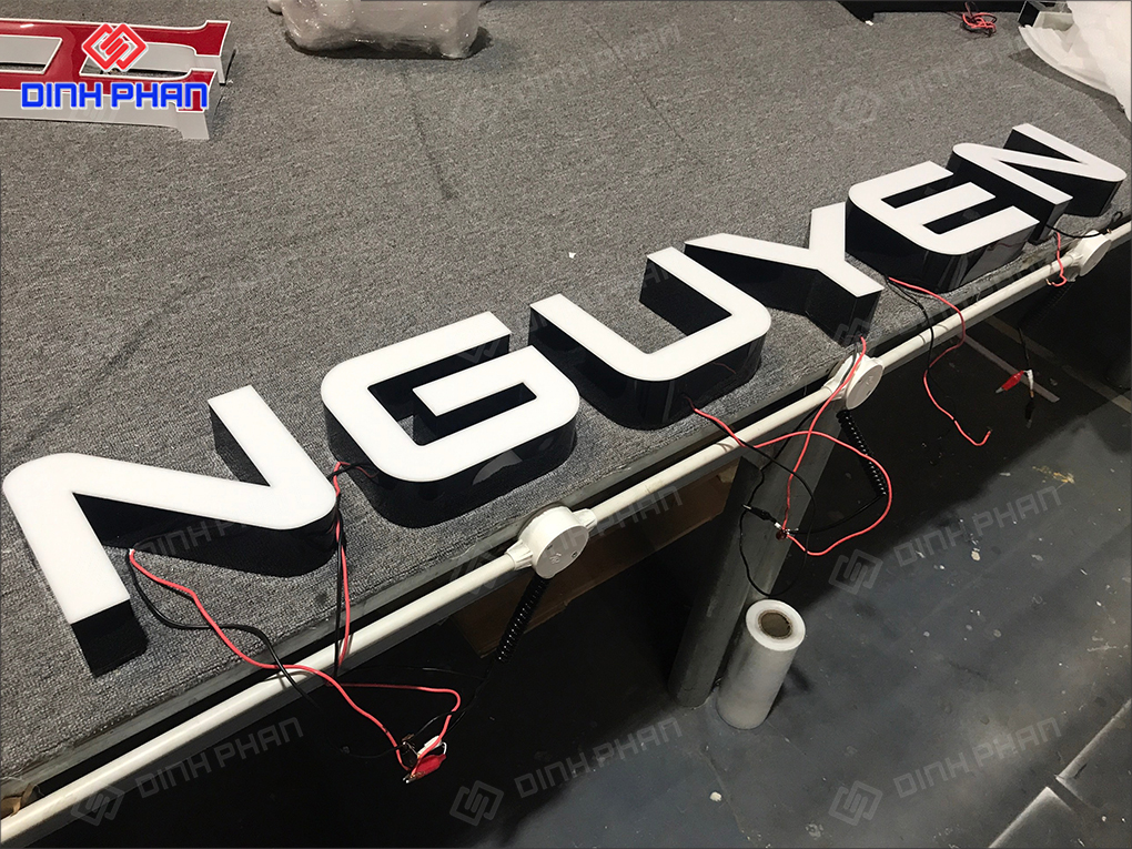 Chữ nhôm Lâm Đồng