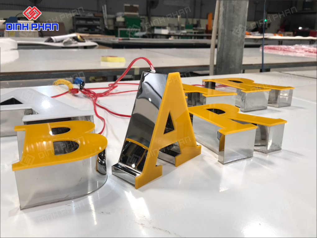 Địa chỉ làm chữ nổi mica Daklak trọn gói, chất lượng cao Làm chữ nổi mica Daklak