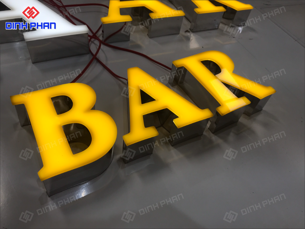 Địa chỉ làm chữ nổi mica Daklak trọn gói, chất lượng cao Làm chữ nổi mica Daklak