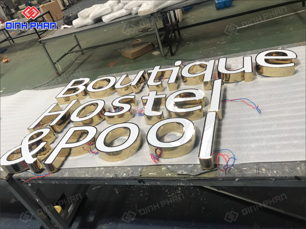 Địa chỉ làm chữ nổi mica Daklak trọn gói, chất lượng cao Làm chữ nổi mica Daklak