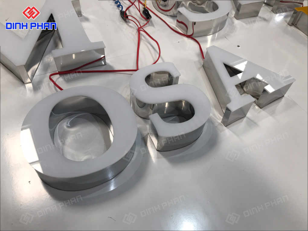 Địa chỉ làm chữ nổi mica Daklak trọn gói, chất lượng cao Làm chữ nổi mica Daklak