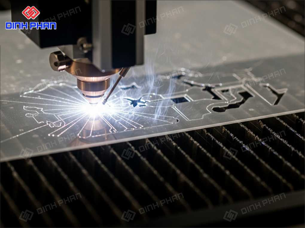 Cắt laser mica BMT