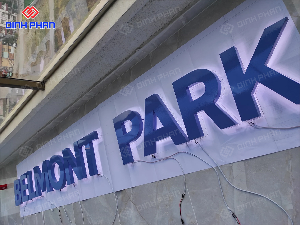 Bảng hiệu công viên 