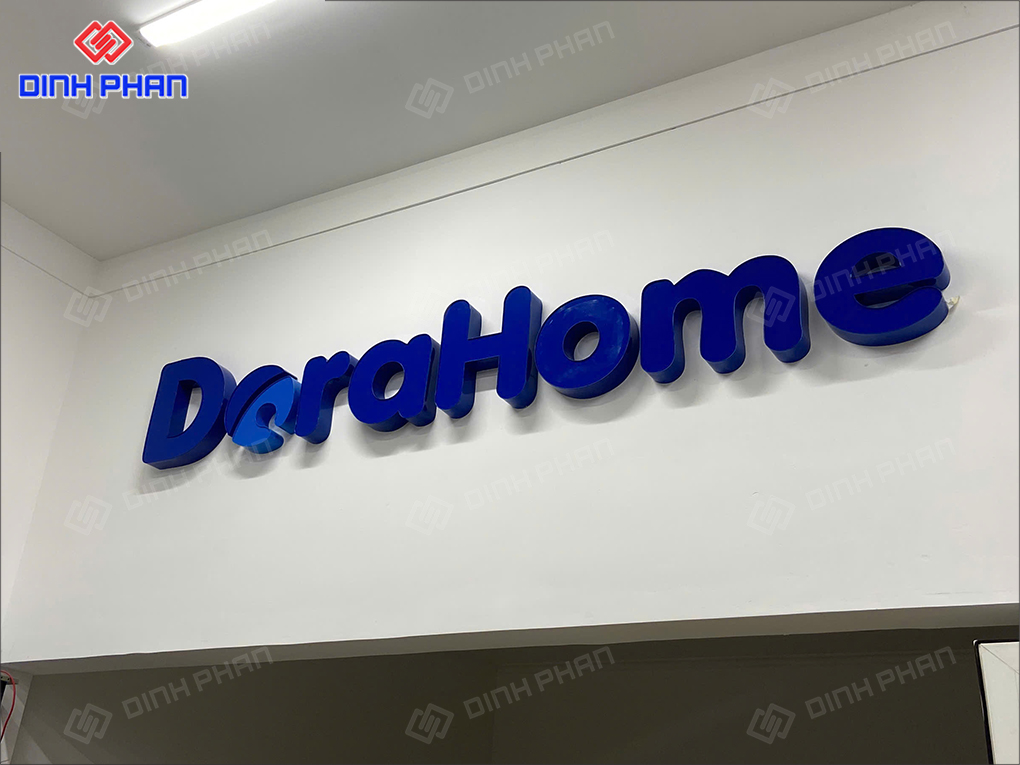 Bộ chữ nổi trong văn phòng 