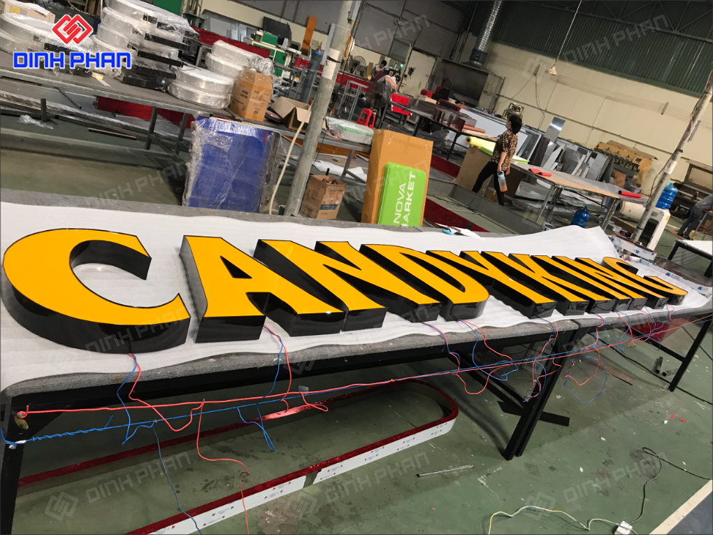 Nơi làm chữ nhôm sơn tĩnh điện đẹp ở BMT