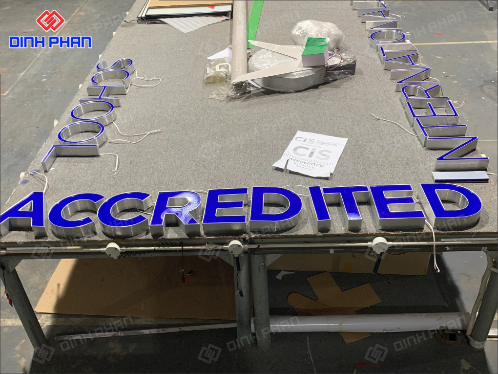 Nơi làm chữ nhôm sơn tĩnh điện đẹp ở BMT