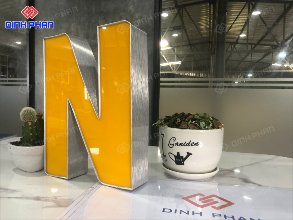 Nơi làm chữ nhôm sơn tĩnh điện đẹp ở BMT