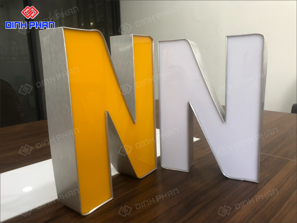 Nơi làm chữ nhôm sơn tĩnh điện đẹp ở BMT