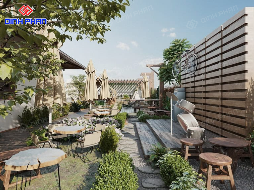 Decor quán cafe Buôn Ma Thuột sáng tạo và khác biệt