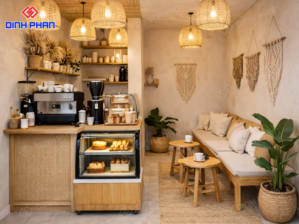 Decor quán cafe Buôn Ma Thuột sáng tạo và khác biệt