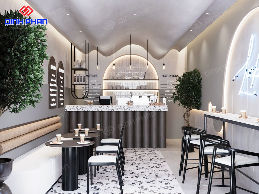 Decor quán cafe Buôn Ma Thuột sáng tạo và khác biệt