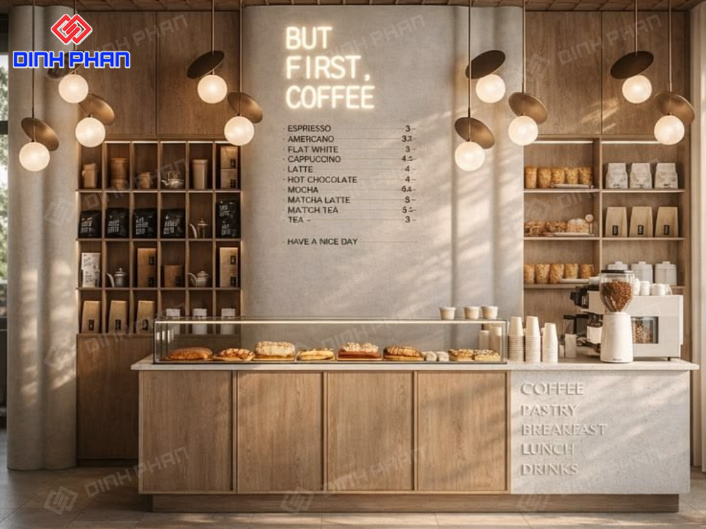 Decor quán cafe Buôn Ma Thuột sáng tạo và khác biệt