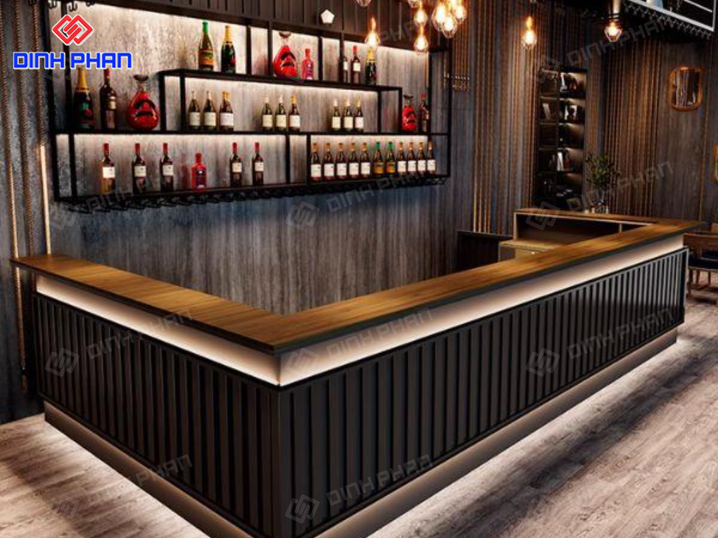Xưởng thiết kế & đóng quầy bar BMT theo yêu cầu