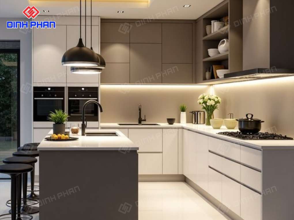 Nội thất bếp Buôn Ma Thuột hiện đại và tiện nghi cho gia đình Nội thất bếp Buôn Ma Thuột hiện đại và tiện nghi cho gia đình