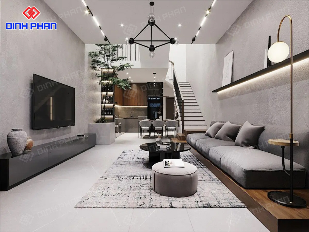 Nội thất phòng khách hiện đại