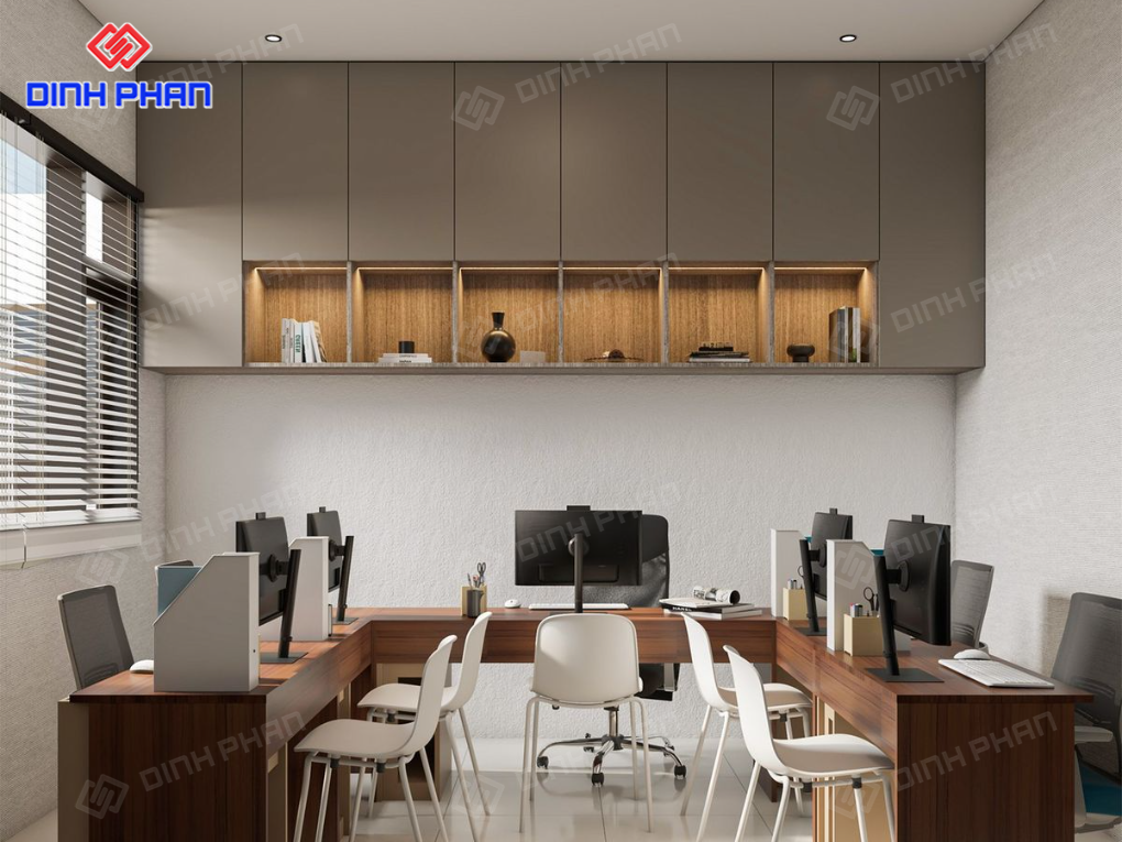 Nội thất văn phòng BMT trọn gói, thiết kế hiện đại