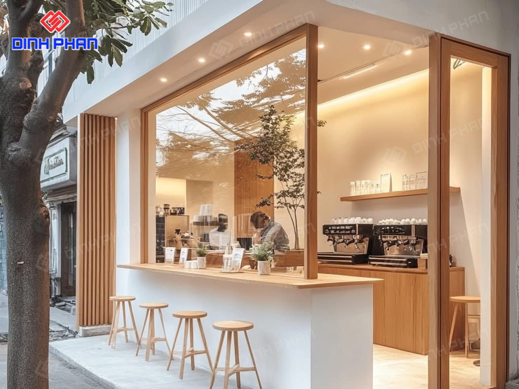 Dịch vụ thi công cửa hàng BMT uy tín, chuyên nghiệp