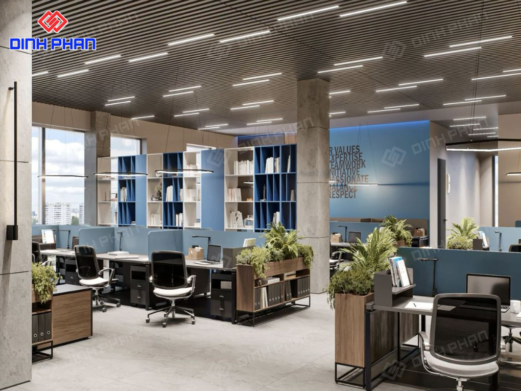 Xu hướng thiết kế văn phòng BMT sáng tạo