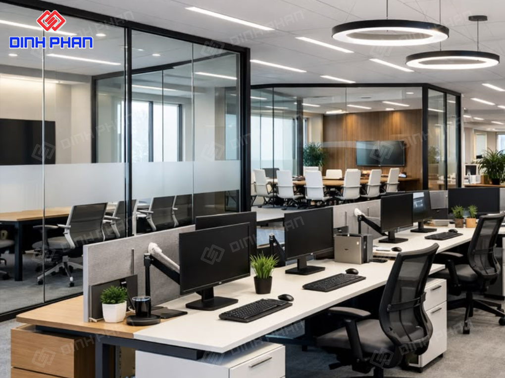 Xu hướng thiết kế văn phòng BMT sáng tạo