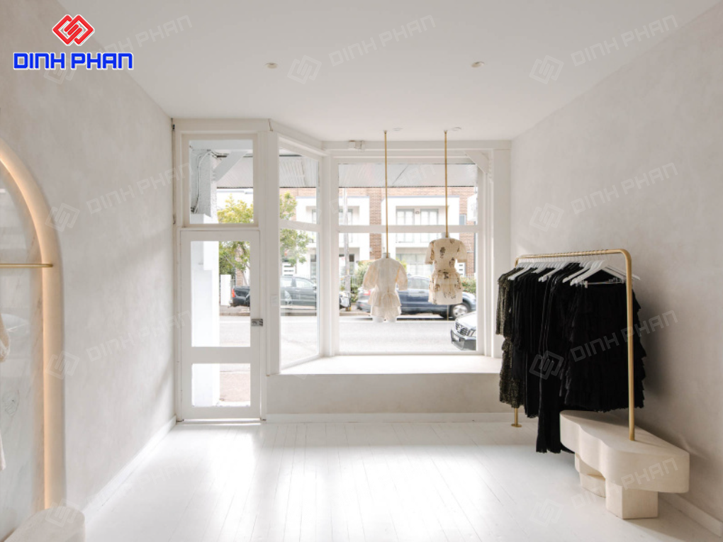 Thiết kế cửa hàng quần áo và thi công shop Đắk Lắk