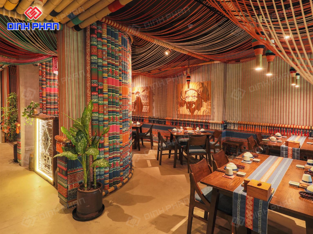 Giải pháp thiết kế nhà hàng Đắk Lắk đẹp, thu hút khách