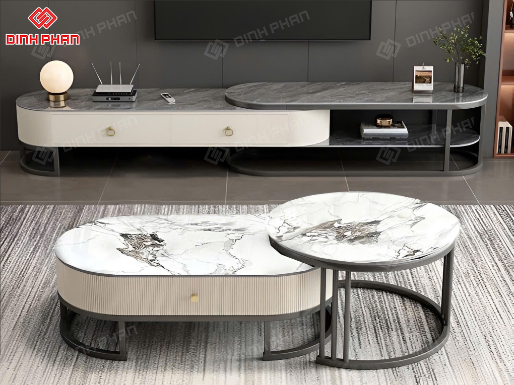 Bàn Trà Phòng Khách BMT: Top Mẫu Đẹp Sang Trọng & Cách Chọn Chuẩn Phong Thủy